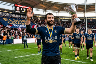 Ramaz Rukhadze honors father with Elior Champ Rugby success