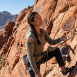 Asian woman guides Red Rock climbing to new industry standards