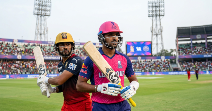 Rajasthan Royals and Bengaluru Trade Blows in High-Stakes Guwahati Encounter
