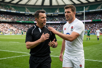 Rugby referee appeals for support as England star intervenes
