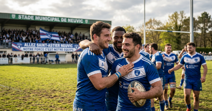 Saint-Astier Neuvic Targets Success in Fédérale 3 Playoff Stretch