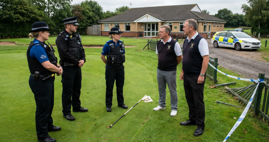 Sandwell community golf club meets police after vandalism