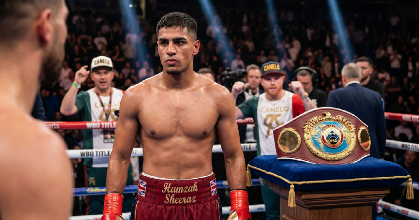 Sheeraz Eyes World Title as Gateway to Canelo Alvarez Clash