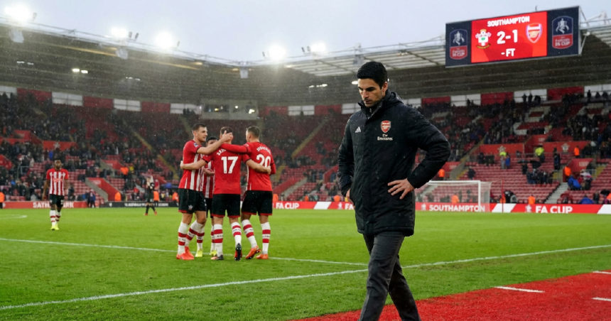 Southampton stun Arsenal as Premier League leaders exit FA Cup