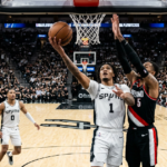 Castle and Harper Lead Spurs to Crucial Playoff Victory Over Trail Blazers