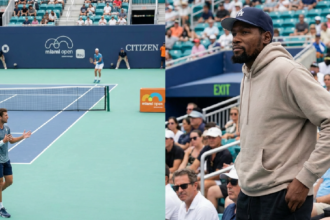 Tennis pro critiques Kevin Durant for leaving match early