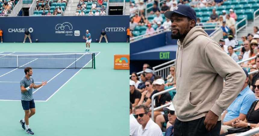 Tennis pro critiques Kevin Durant for leaving match early