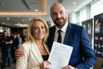 Paris Fury confirms Tyson Fury has signed new contract following Anthony Joshua stalemate