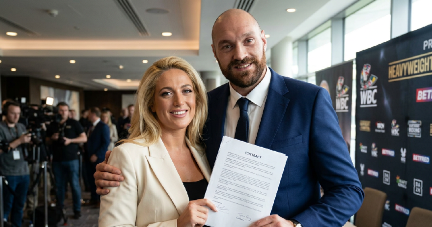Paris Fury confirms Tyson Fury has signed new contract following Anthony Joshua stalemate