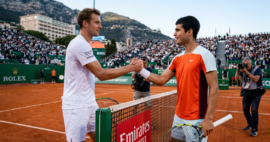 Vacherot faces Alcaraz test in Monte Carlo latter stages