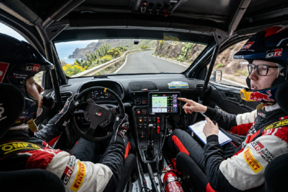 Katsuta Leads WRC Islas Canarias Charge with Rovanperä Guidance