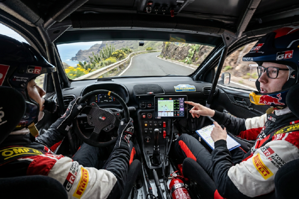 Katsuta Leads WRC Islas Canarias Charge with Rovanperä Guidance