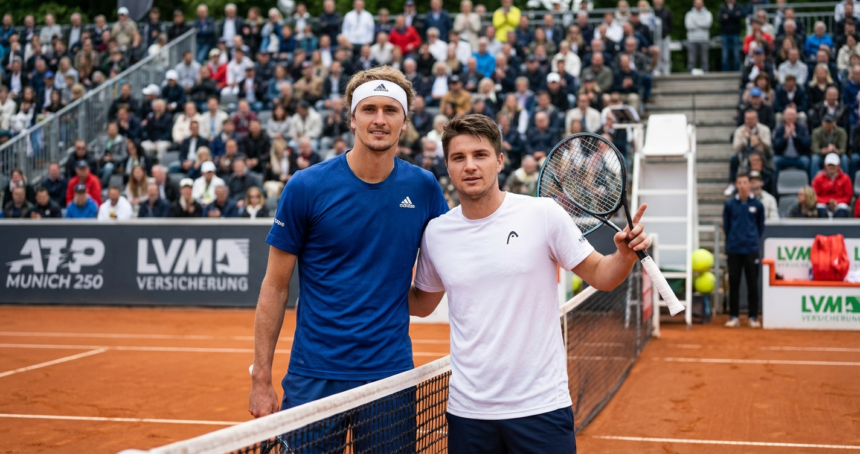 Alexander Zverev and Miomir Kecmanović Open Munich ATP 500 Campaign