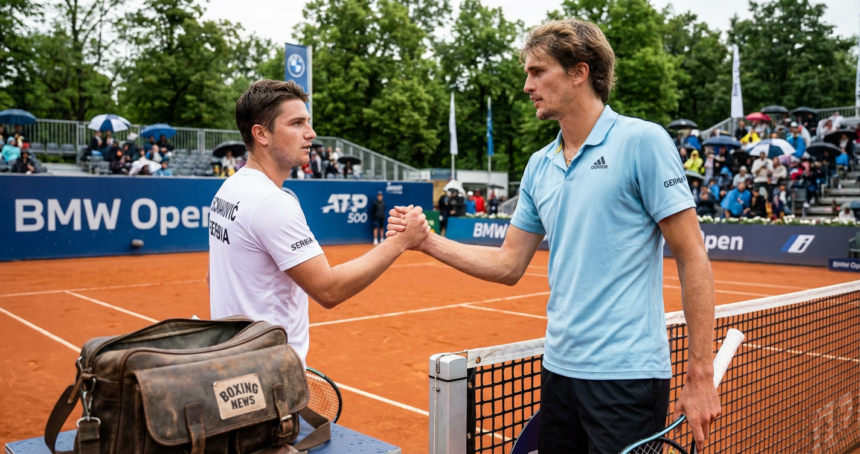 Alexander Zverev and Miomir Kecmanović Open Munich ATP 500 Campaign
