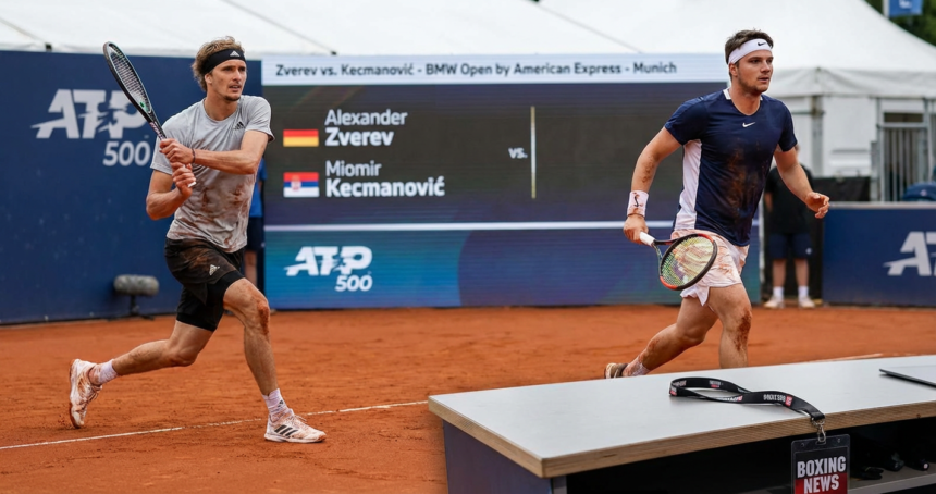 Alexander Zverev and Miomir Kecmanović Open Munich ATP 500 Campaign