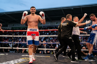 Filip Hrgovic Halts Dave Allen in Third Round at Eco-Power Stadium