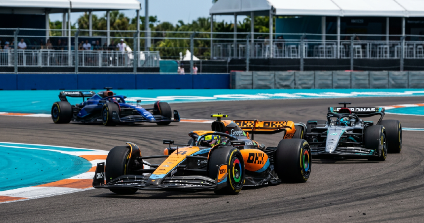 Norris Challenges Frontrunners for Miami Sprint as Albon Faces Grid Demotion