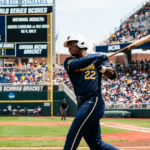 West Virginia wins first College World Series game 7-5 against Troy