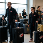 Carolina Hurricanes and Vegas Golden Knights travel to Nevada for Game 3