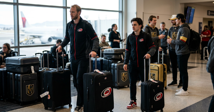 Carolina Hurricanes and Vegas Golden Knights travel to Nevada for Game 3