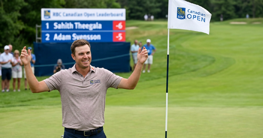 Adam Svensson cards 65 to sit one shot back at Canadian Open