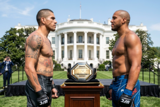 Alex Pereira targets historic third title against Ciryl Gane on June 14