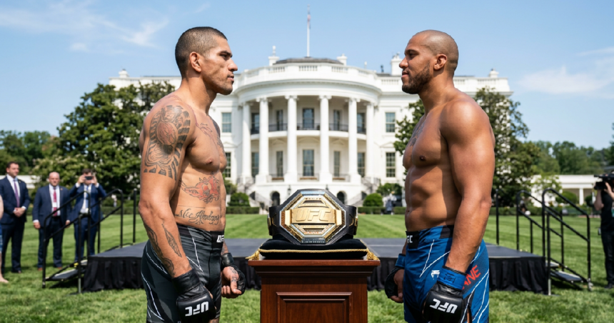 Alex Pereira targets historic third title against Ciryl Gane on June 14