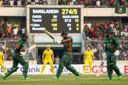 Bangladesh sets 274 target against Australia in Mirpur finale