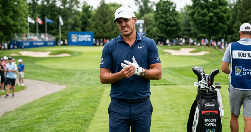 Brooks Koepka withdraws from Canadian Open with hand numbness