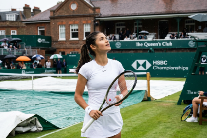 Emma Raducanu defeats Sorana Cirstea 6-4, 6-2 at Queen’s Club
