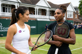 Emma Raducanu seeks Serena Williams' advice at Queen's Club for career longevity