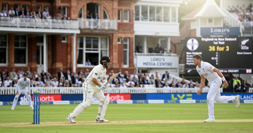 England bowlers seize control, leave New Zealand struggling at 36 for 3