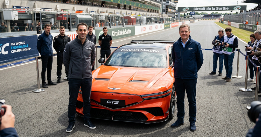 Genesis reveals Magma racing car at Le Mans ahead of debut