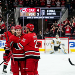 Seth Jarvis scores overtime power-play goal, Hurricanes tie series 1-1