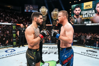 Ilia Topuria warns Justin Gaethje of knockout at UFC Freedom 250
