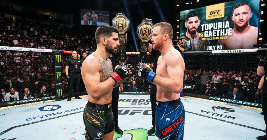 Ilia Topuria warns Justin Gaethje of knockout at UFC Freedom 250