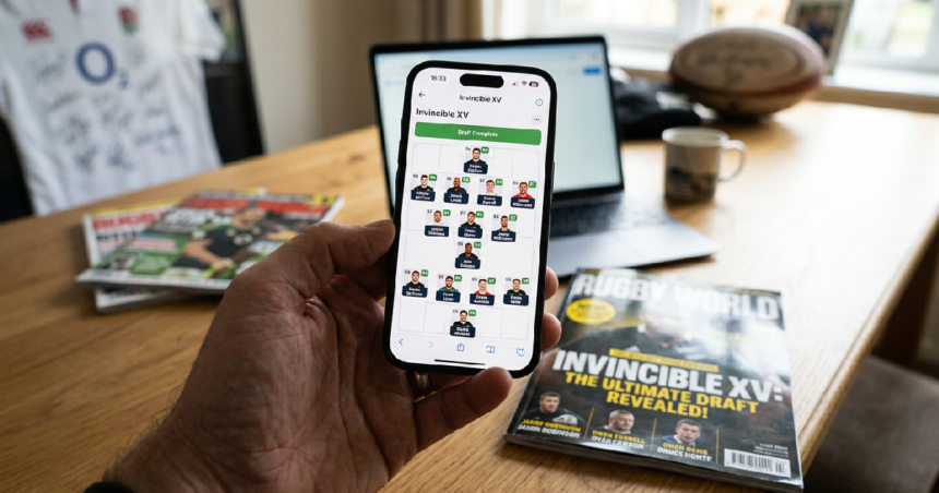 Invincible XV launches, challenges rugby fans to build 20-0 squad