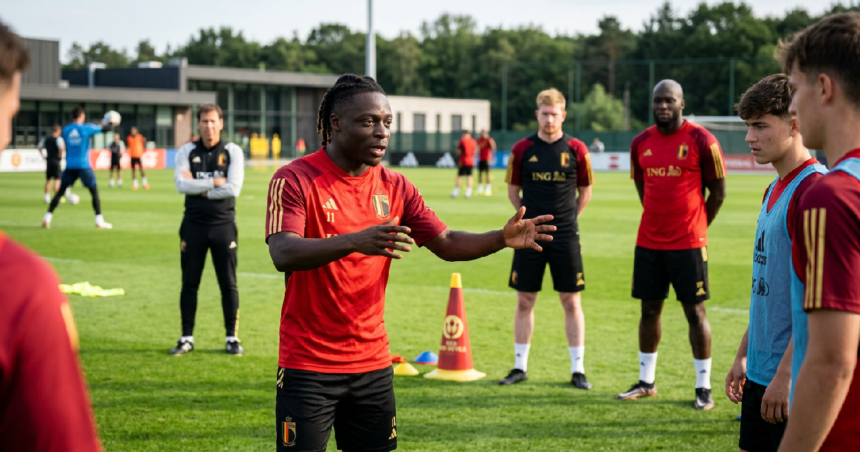Jeremy Doku challenges Belgium's young players to step up for World Cup 2026