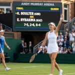 Katie Boulter defeats Elena Rybakina 7-5, 2-6, 6-4 at Queen's Club
