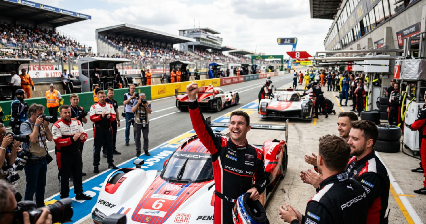 Kévin Estre secures pole position for Porsche Penske Motorsport at Le Mans with 3:24.634 lap