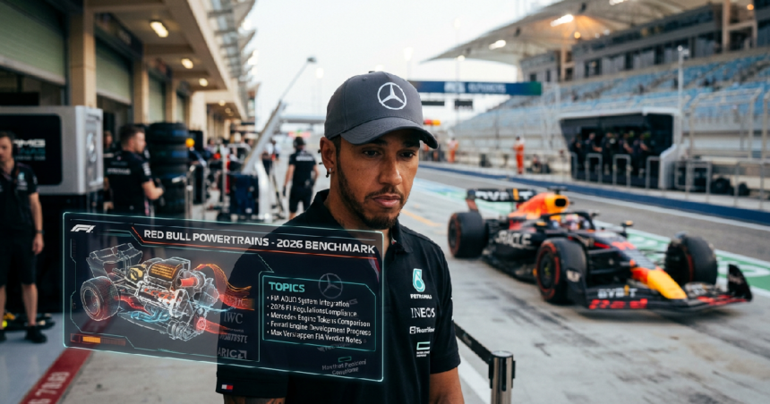 Lewis Hamilton surprised Red Bull Powertrains named top 2026 F1 power unit