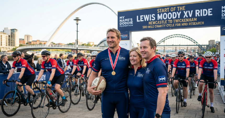Lewis Moody announces 500-mile charity cycle for MND research