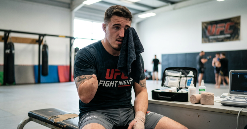 Michael Bisping questions Tom Aspinall's medical transparency after UFC 321 injury
