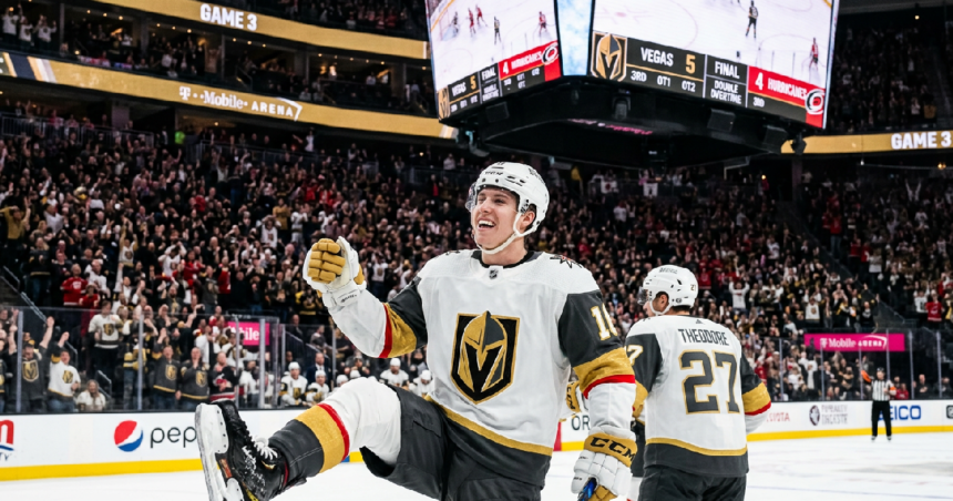 Vegas Golden Squad defeats Hurricanes 5-4 in Game 3 double overtime