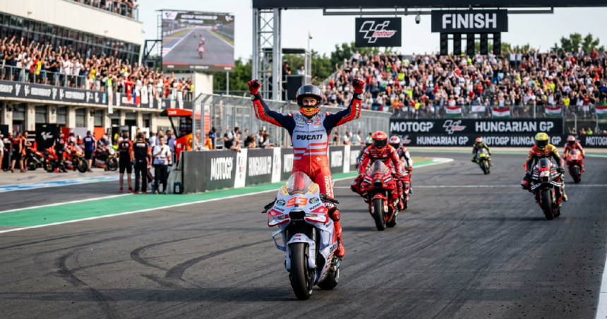 Marc Marquez wins Hungarian Grand Prix, his first victory of 2026 season