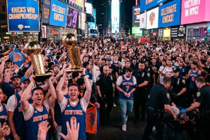 New York Knicks win NBA title, 63 arrested as celebrations turn violent