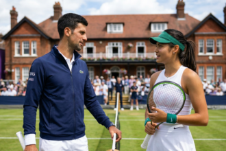 Novak Djokovic backs Emma Raducanu to stay healthy after London championship run