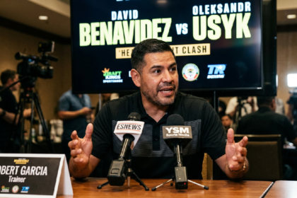 Robert Garcia predicts David Benavidez defeats Oleksandr Usyk by May 2028