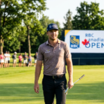 Sam Burns shares lead at Canadian golf after six-under 64