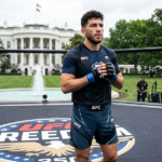 Steve Garcia opens Freedom card against Diego Lopes at White House
